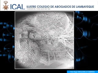 Félix Roger ESCAJADILLO CABRERA
 