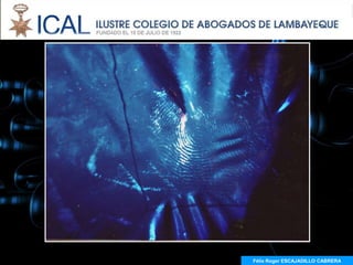 Félix Roger ESCAJADILLO CABRERA
 