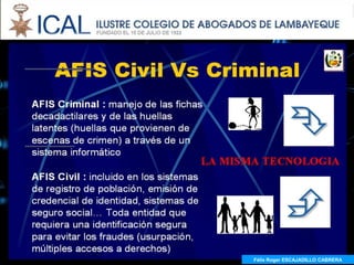 Félix Roger ESCAJADILLO CABRERA
  Félix R. ESCAJADILLO CABRERA
 