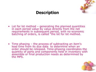 Material Resource Planning | PPT