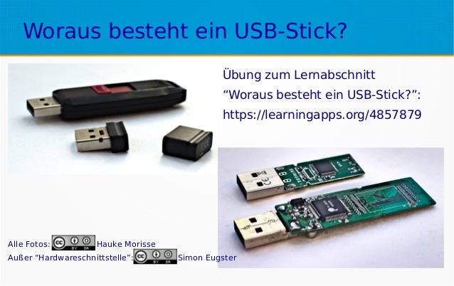 Kann Man Feststellen Ob Ein Usb Stick Angeschlossen War Woraus besteht ein USB-Stick?
