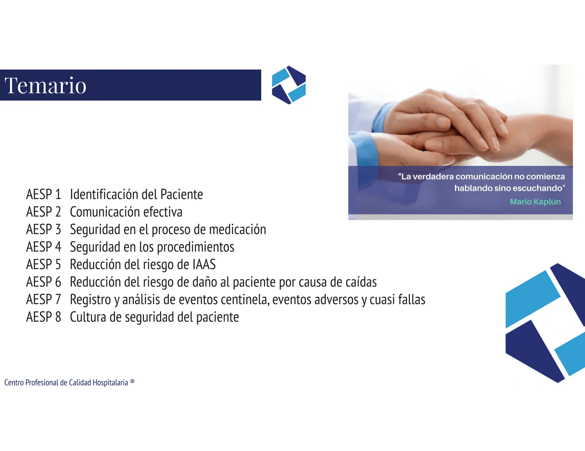 Acciones esenciales para la seguridad del paciente 1 y 2 | PDF