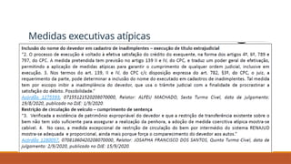 Medidas executivas atípicas
 