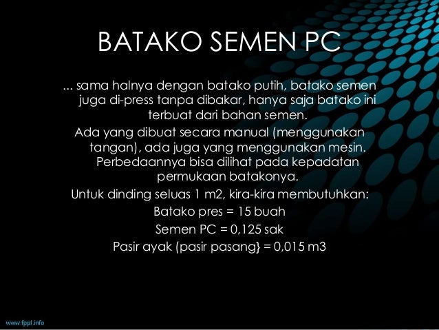 Material bangunan dinding interior