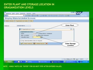 Comprehensive Guide to Material Code Creation Using SAP MM01 T-Code | PPT