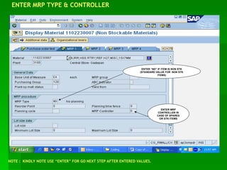 Material Code Creation Process Comprehensive Guide to Material Code Creation Using SAP MM01 T-Code | PPT