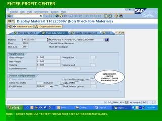 Comprehensive Guide to Material Code Creation Using SAP MM01 T-Code | PPT