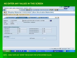 Comprehensive Guide to Material Code Creation Using SAP MM01 T-Code | PPT