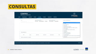 CONSULTAS
COMPREV: TEORIA E PRÁTICA
 