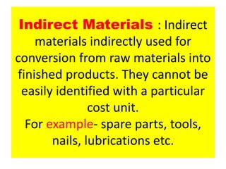 Material costing | PPT