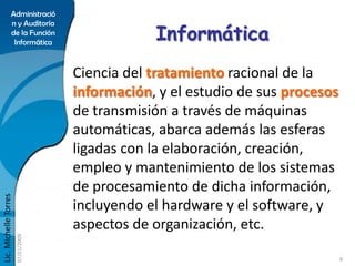 Administració


                                                Informática
                 n y Auditoría
               ...