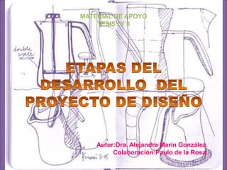 MATERIAL DE APOYO
    TESIS I Y II




    Introduccion




    Autor:Dra. Alejandra Marín González.
         Colaboración:Paulo de la Rosa.
 