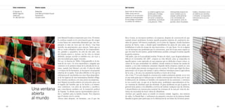 Cómo contactarnos    Nuestro equipo                                                                          Qué hacemos

      C/ Aranda, 8         Dirección                                                                               Hace más de doce años         su sistema logístico han     Vidriopantalla dispone de    hoteles, empresas) como
      46500 Sagunto        José Manuel Estada Esquel                                                               Triflex revolucionó el        beneficiado el trabajo       varios modelos que se        en edificios de viviendas
      (Valencia)           Exportación                                                                             mercado con su exclusivo      de los profesionales         adaptan perfectamente        o similares. Su expansión
      Tlf. 962 654 041     Hussein Salim                                                                           sistema de vidriopantallas.   del sector (cristalerías,    a las necesidades de         internacional es ya una
                                                                                                                   Su tecnología innovadora,     carpinterías, promotores     cada proyecto, tanto en      realidad.
                                                                                                                   su política de calidad y      y arquitectos). Triflex      grandes obras (hospitales,




                                                       José Manuel Estada es empresario por vicio. Él mismo        llevo 4 años, se incorporó también a la empresa, después de convencerle de que
                                                       lo confiesa cuando en la conversación que dio origen        estando juntos podríamos levantar aquella pequeña empresa de carpintería me-
                                                       a estas líneas me sorprendía afirmando que «ser em-         tálica de apenas 100 metros cuadrados, en el centro de Sagunto, donde hacíamos
                                                       presario es más un vicio que un oficio». Una frase          puertas de hierro, rejas, y donde igual reparábamos las patas de una cama, que
                                                       sencilla, sin pretensiones, pero sincera. Tanto que en      soldábamos el tubo de escape de una motocicleta, o lo que fuese. No sé si alguna
                                                       ella se verán reflejados muchos de los emprendedo-          vez mi hermano me perdonará que lo convenciese, pero de lo que estoy seguro es
                                                       res, grandes y pequeños, no sólo de este país, sino         que sin estar los dos juntos, jamás hubiéramos podido conseguir levantar aquella
                                                       del mundo entero e, incluso, me he visto yo mismo           pequeña empresa.
                                                       definido, porque escribir es también eso, un vicio y        »Mi padre, que en la actualidad tendría 78 años de edad, y que desgraciadamente
                                                       una necesidad para seguir viviendo.                         falleció en noviembre del 2007, empezó su vida laboral como se empezaba en
                                                       Por eso, la historia de Triflex Vidriopantalla es la his-   aquella época: como aprendiz en una empresa que se dedicaba a hacer carros, sí,
                                                       toria de un vicio. Un vicio maravilloso y singular que      carros de los que arrastraban los caballos, donde todavía se hacían las ruedas de
                                                       comenzó en la primera mitad de la década de los se-         madera, y era todo totalmente artesanal, dejando dicha empresa cuando se casó
                                                       tenta, cuando José Manuel, con sólo 14 años de edad         con mi madre para montar un negocio por su cuenta. El oficio que eligió fue desa-
                                                       y el mayor de los hermanos, se incorporó a la pequeña       pareciendo con el paso del tiempo y pasó a fabricar remolques para la agricultura
                                                       empresa de su padre. Eran años difíciles en los que la      de la zona, y de ésta a la carpintería metálica a través de la forja.
                                                       subsistencia de una familia con cinco hijos dependien-      »En el año 77 en toda España la construcción estaba totalmente parada, no se veía
                                                       te de los ingresos de una miniempresa familiar obliga-      ni una mala grúa que te indicara que se estaba construyendo una finca, por lo que
                                                       ba a muchos sacrificios con muy pocas recompensas.          la fabricación de ventanas se limitaba a la reparación de las existentes, y entonces
                                                       José Manuel recuerda todavía con emoción, pero con          se nos ocurrió que, ya que no se hacían pisos, podríamos especializarnos en ha-
                                                       el orgullo del hombre que se ha hecho a sí mismo,           cer ventanas de aluminio para las reformas. El gran problema era que la gente en
                                                       esos comienzos. Los años de estrechez y sacrificio,         general tiene pánico a los albañiles a la hora de realizar cualquier tipo de reforma,
                          Una ventana                  que coincidieron también con la transición política
                                                       de España. Se abrían nuevas oportunidades para to-
                                                                                                                   y desarrollamos un sistema para sustituir las ventanas de la casa por otras de alu-
                                                                                                                   minio sin necesidad de hacer obras de albañilería.
                          abierta                      dos y también para la familia Estada. Pero dejemos
                                                       que él mismo nos lo cuente:
                                                                                                                   »Incluso por aquella época se instaló en nuestra ciudad, Sagunto, una emisora
                                                                                                                   de radio, La Rueda Rato, y realizamos un pequeño concurso en la emisora donde
                          al mundo                     «Pocos años después, mi hermano, con el que me              llamaba la gente para participar en la elaboración de un boleto de la lotería primi-



222                                                                                                                                                                                                                                    223
 
