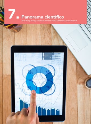 92
7. Panorama científico
Yuan-Pang Wang, Ana Paula Ferreira-Maia, Alexandre Canon Boronat
FOTOS:
FREEPICK.COM
 