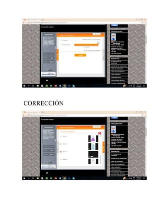 CORRECCIÓN
 