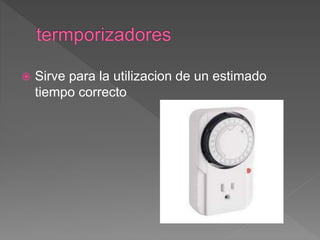  Sirve para la utilizacion de un estimado
tiempo correcto
 