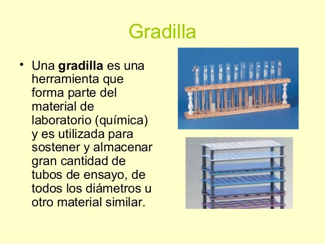Material de laboratorio de química