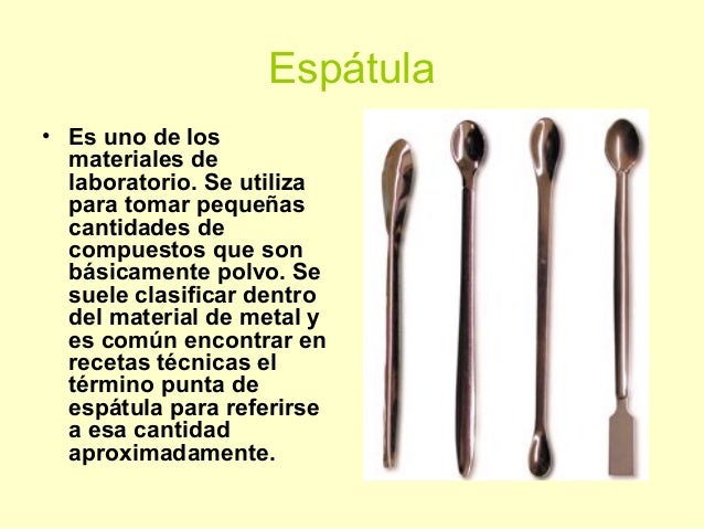 Material de laboratorio de química