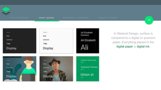 Material Design Overview | PPTX