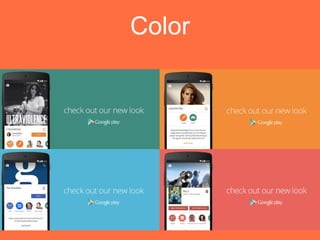Material Design: Google's New Design Language | PPTX