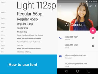 USEFUL Links 
How to use font 
 