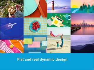USEFUL Links 
Flat and real dynamic design 
 