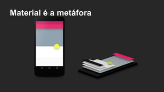 Material é a metáfora
 