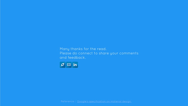 Summary of Material Design Guidelines | PPT