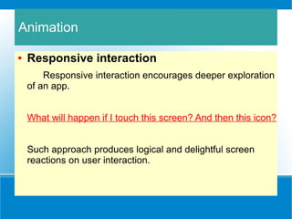 Material Design in Android | ODP