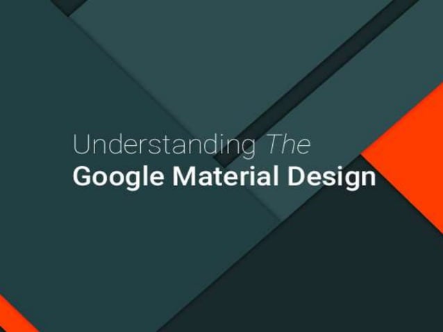 Material Design Presentation | PPTX | Desktop Publishing | Computer ...