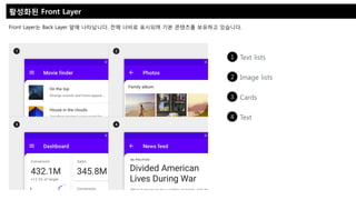 Material design update 3 Backdrop | PDF