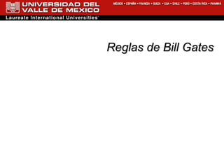 Reglas de Bill Gates 