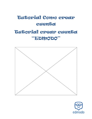 Tutorial Como crear
cuenta
Tutorial crear cuenta
“EDMODO”
 