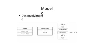 Model
o
• Desenvolviment
o
 