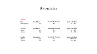 Exercício
 