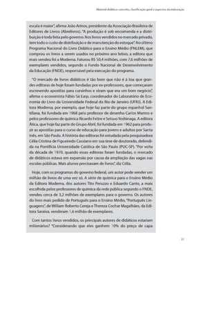 Material didático conceito e tipos