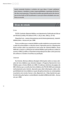 Material didático conceito e tipos