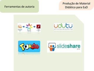 Produção de Material Didático para EaD Ferramentas de autoria 