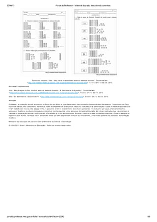 Material dourado   descobrindo caminhos