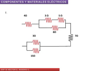 7.
20Ω 10Ω
4Ω 3 Ω 5 Ω
15Ω
3Ω 7Ω
8Ω