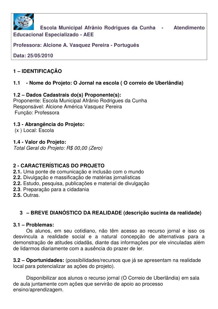 Projeto Jornal na Escola (Correio de Uberl u00e2ndia) AEE EMARC Artesanal Frases ~ Projeto Jornal na Escola (Correio de Uberl u00e2ndia) AEE EMARC