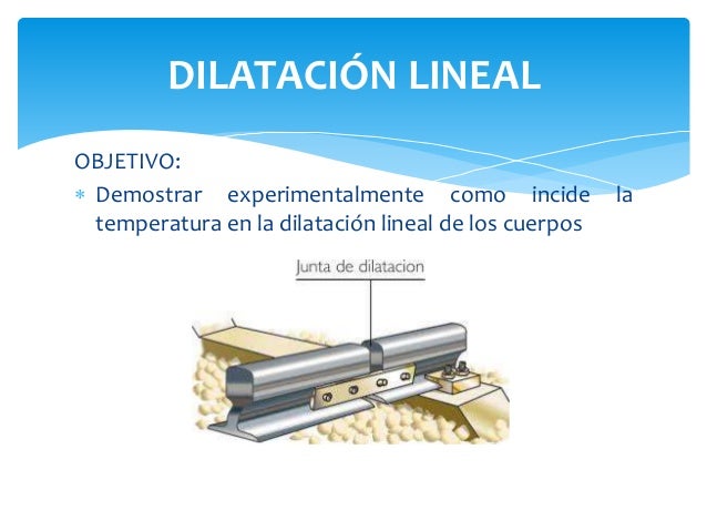 DILATACION LINEAL
