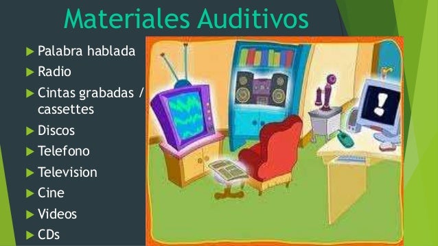 Resultado de imagen para material didactico auditivo