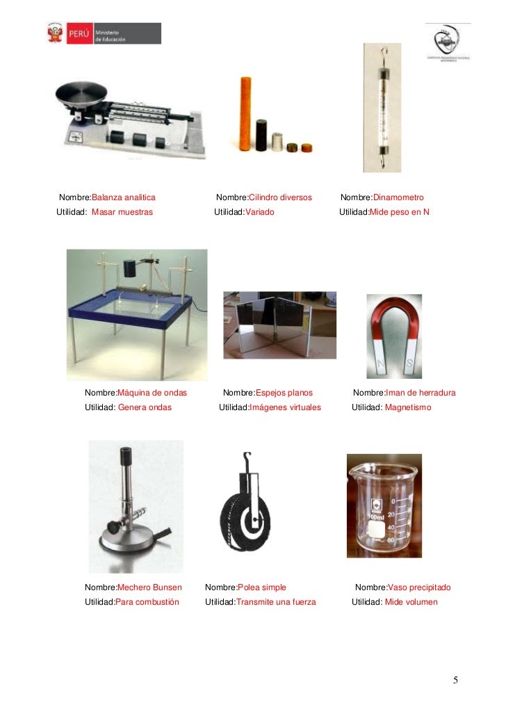 Materiales de laboratorio de fisica Materiales de laboratorio de fisica