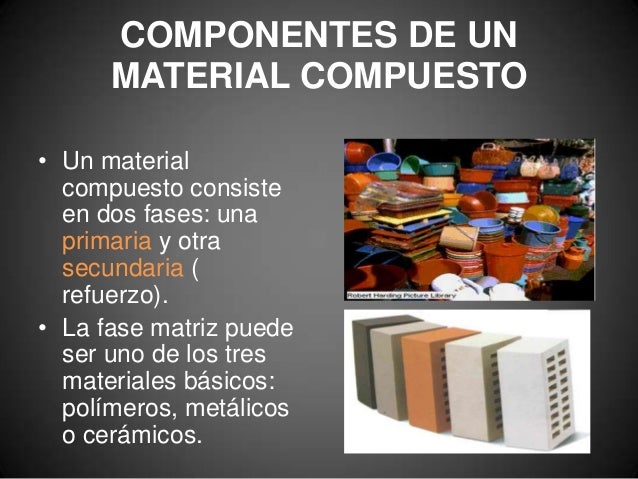 Materiales compuestos