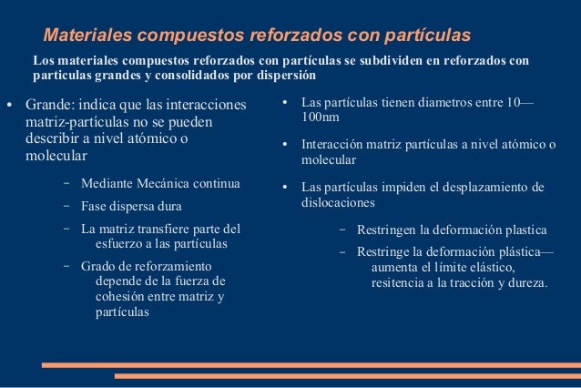 Materiales compuestos