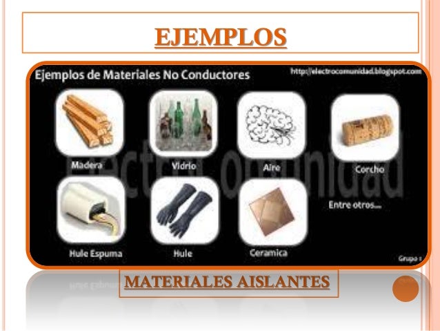 Resultado de imagen para materiales aislantes electricos