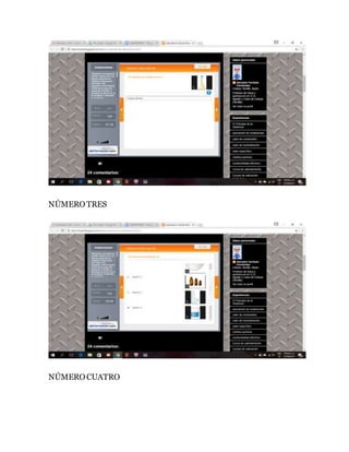 NÚMERO TRES
NÚMERO CUATRO
 