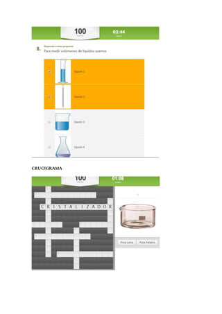CRUCIGRAMA
 
