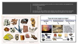 materiales de origen mineral | PPTX